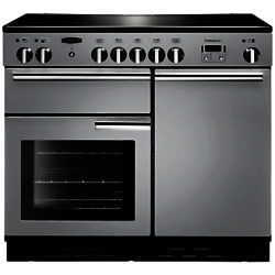 Rangemaster Professional + 100 Induction Hob Range Cooker Stainless Steel